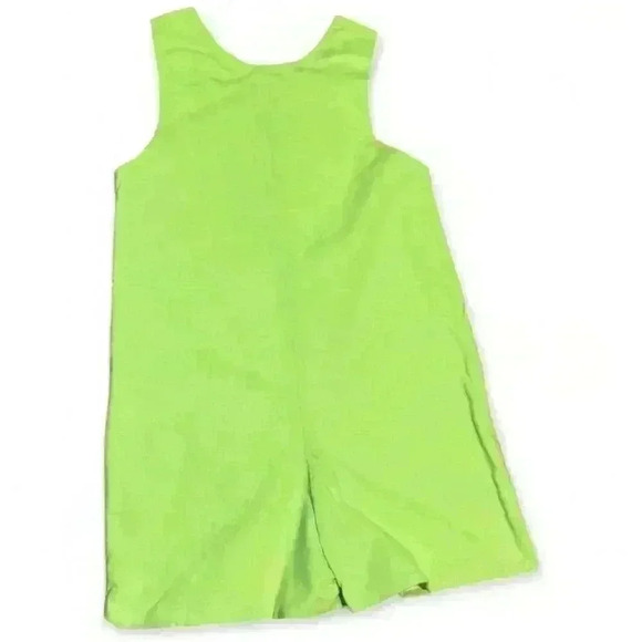 Handmade  Boys Green Romper Kite Appliqué Summer Playful Sleeveless - Picture 3 of 3